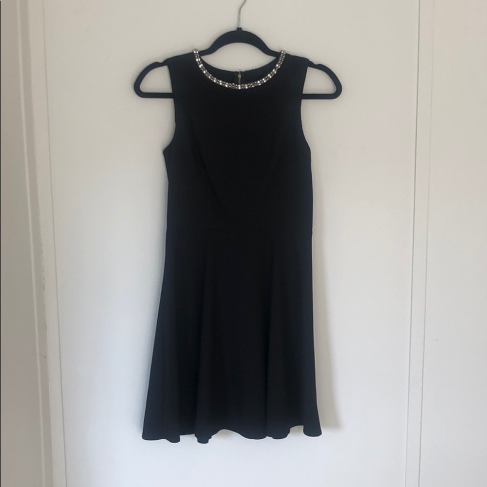 Black elegant short dress